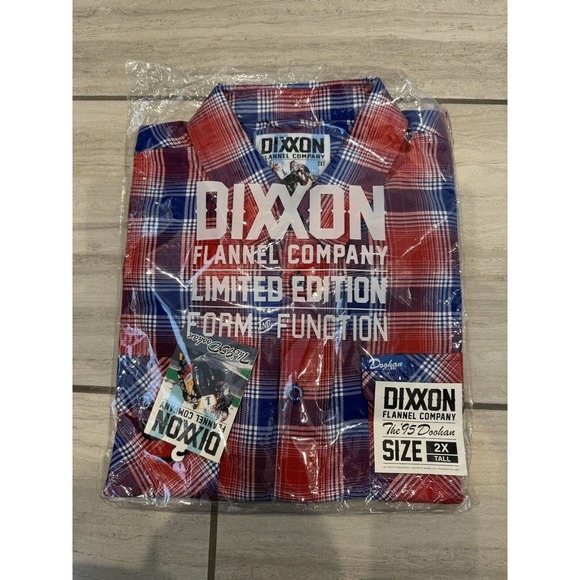 Dixxon Flannel Company The‎ '95 Doohan Limited Edition Men's 2XLT Big & Tall NEW - Picture 5 of 6